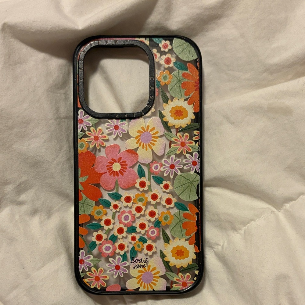 Floral iPhone 15 Pro CASETIFY Bodil Jane Phone Case